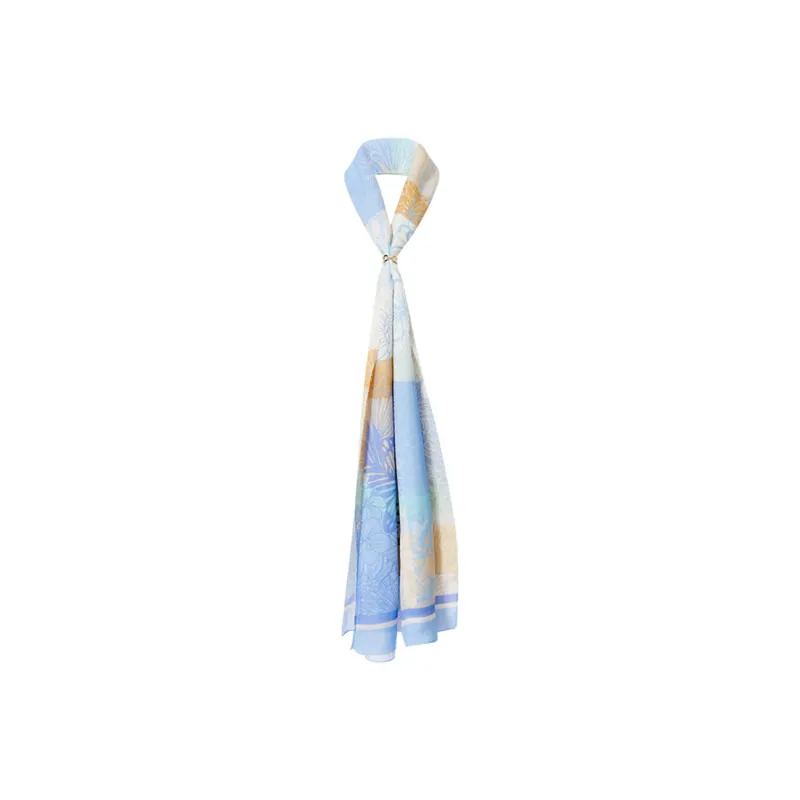 WENSLI Silk Scarves Women's-4
