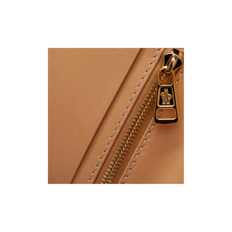 Moncler Leather Card Holder, Wallet Women's Pink-4