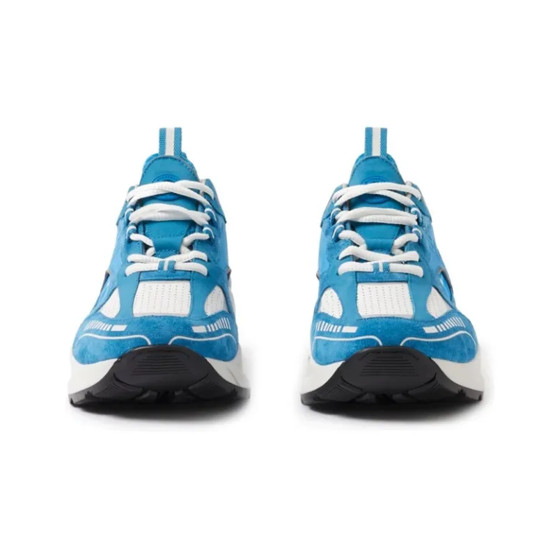 Burberry Sean Monogram Panelled Sneaker 'Tonal Blue'-2