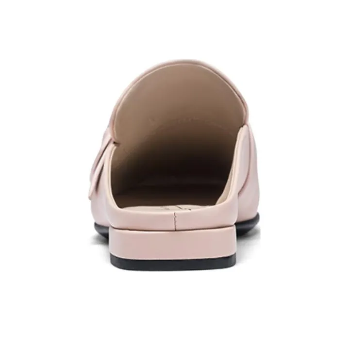 Ecco Annie Square Toe Collection Stylish Sandals Women's Nude Pink-2