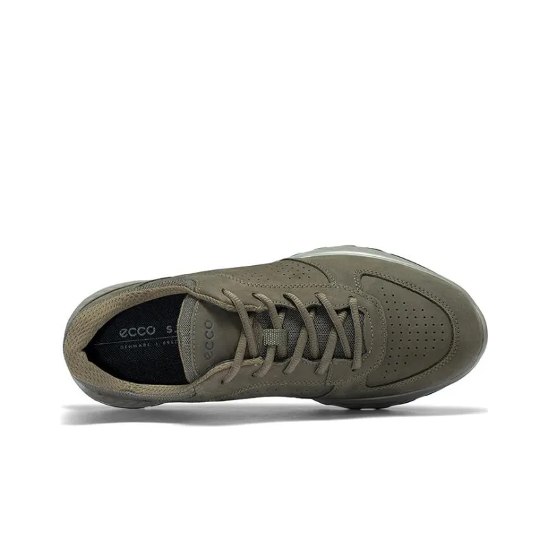 Ecco Skip And Loafer Collection Low Top Sports Casual Shoes Men's Army Green-3