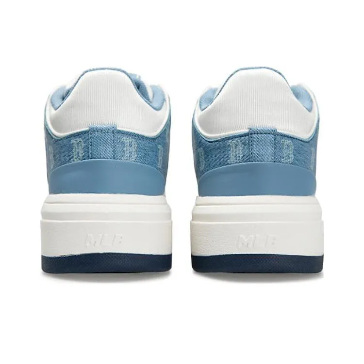 MLB Chunky Liner Mid Blue White-3