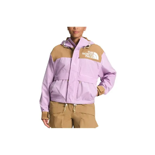 THE NORTH FACE Low-Fi Hi-Tek Windbreaker Jackets Women's Pink