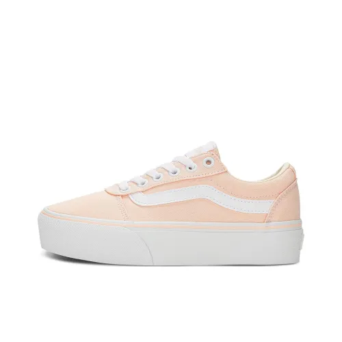 Vans Ward Skateboard Shoes Women's Low-Top Pink