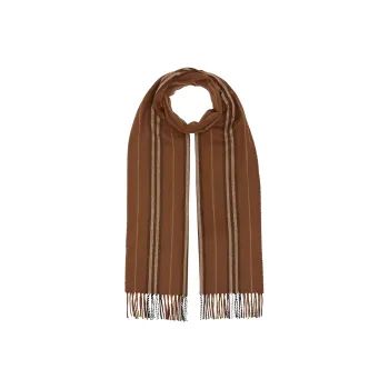 Burberry Knit Scarves Unisex Brown