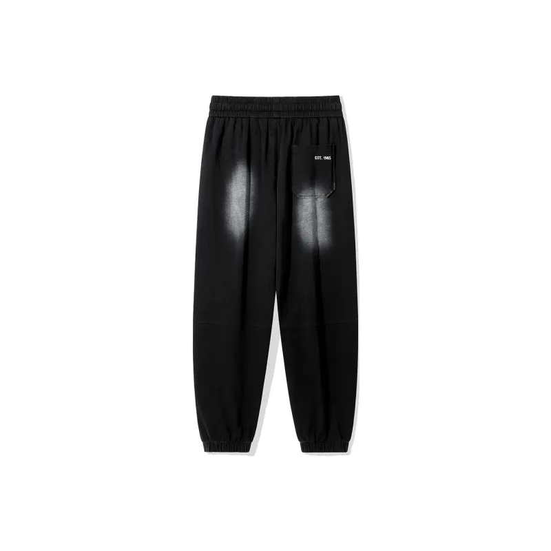 FIDO DIDO Knitted Sweatpants Unisex Black-1