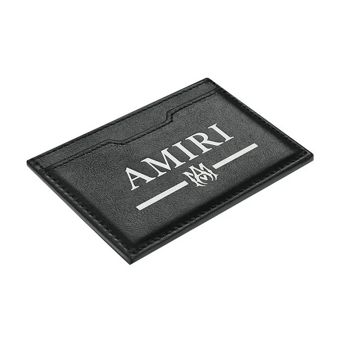 AMIRI Calfskin Card Holder Regular Men's Black-2