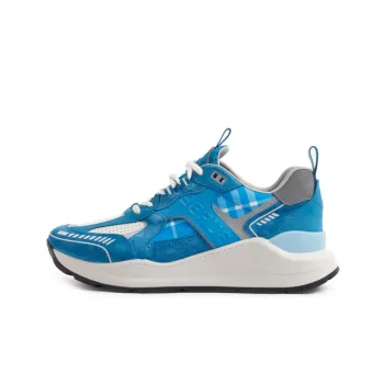 Burberry Sean Monogram Panelled Sneaker 'Tonal Blue'