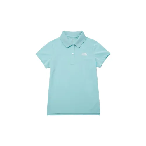 THE NORTH FACE Polo Shirts Women's Light Blue