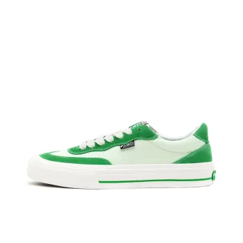 Vision Street Wear Flat Top Low Top Skateboard Shoes Unisex Lime Green Multicolor