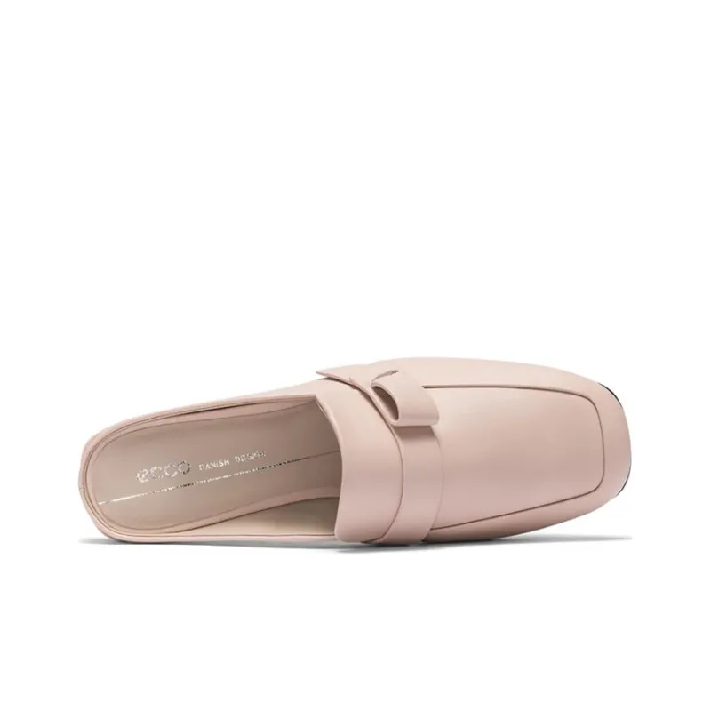 Ecco Annie Square Toe Collection Stylish Sandals Women's Nude Pink-3