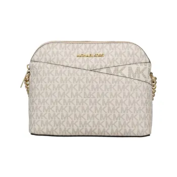 MICHAEL KORS Jet Set Travel Medium Logo Dome Crossbody Bag