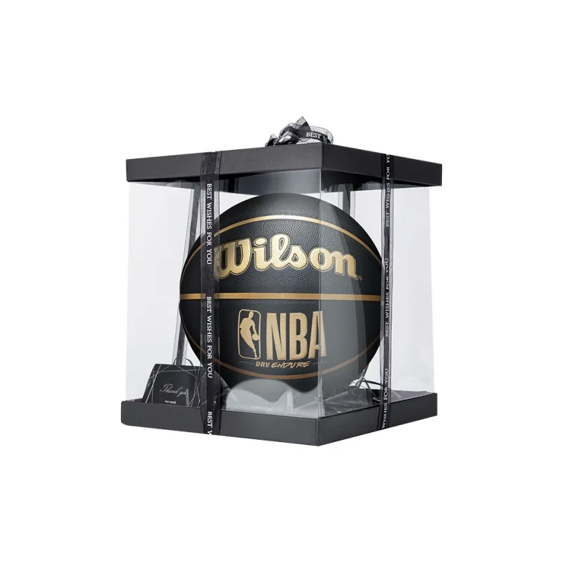 Wilson NBA PU Basketball Black Gold Size 7 Ball Training Unisex-14