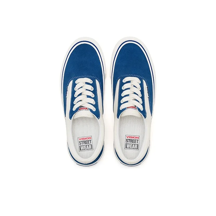 Vision Street Wear Trainers Plus Collection Coverage Low Top Skateboard Shoes Unisex Royal Blue-3