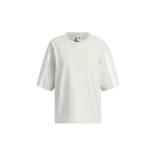 Adidas Originals T-Shirts Women's Linen Green