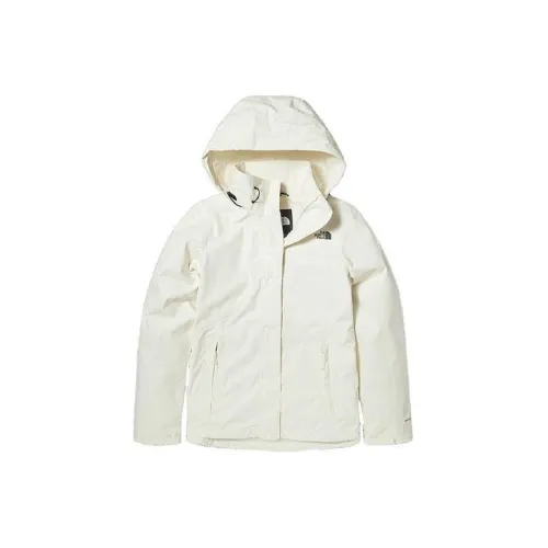 THE NORTH FACE City Outdoor Collection Windbreaker Jackets Women's Off White