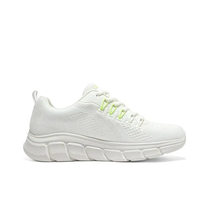 Skechers Bob's Cushioning Anti-Slip Wear-Resistant Lightweight Support Breathable Low-Top Casual Shoes Men's White-1