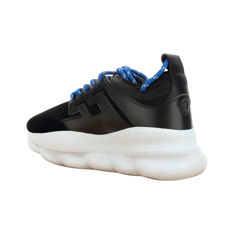 VERSACE Gianni Low-Top Sports Casual Shoes Men's Black-3