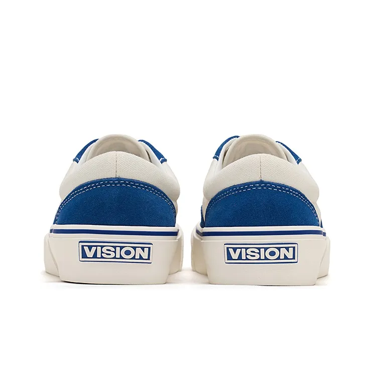 Vision Street Wear Trainers Plus Collection Coverage Low Top Skateboard Shoes Unisex Royal Blue-4