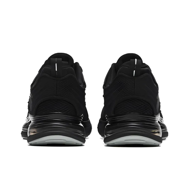 Anta Anti Slip Wear Resistant Low Top Running Shoes Men's Black-3