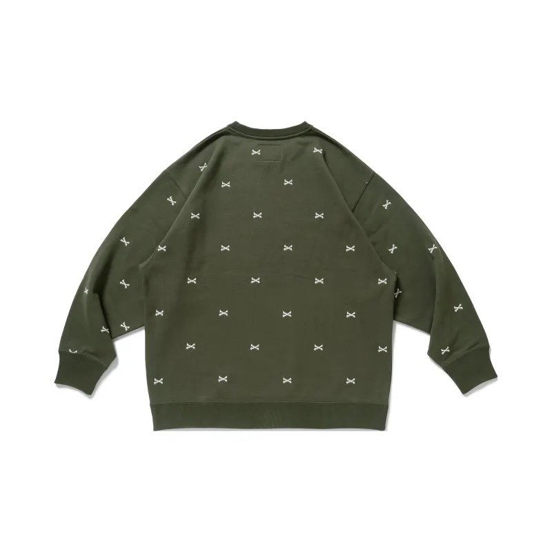 WTAPS Crossbones Crewneck Sweatshirt-4