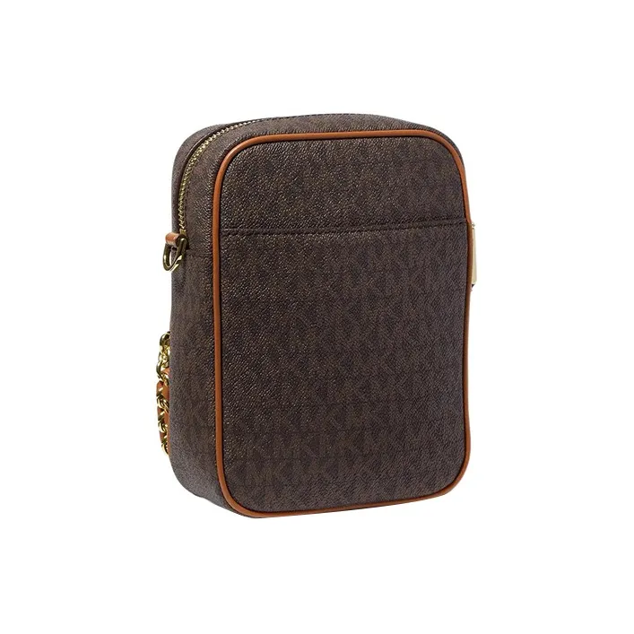 MICHAEL KORS Polyurethane Shoulder Bag Crossbody Bag Small Size Women's Brown-1