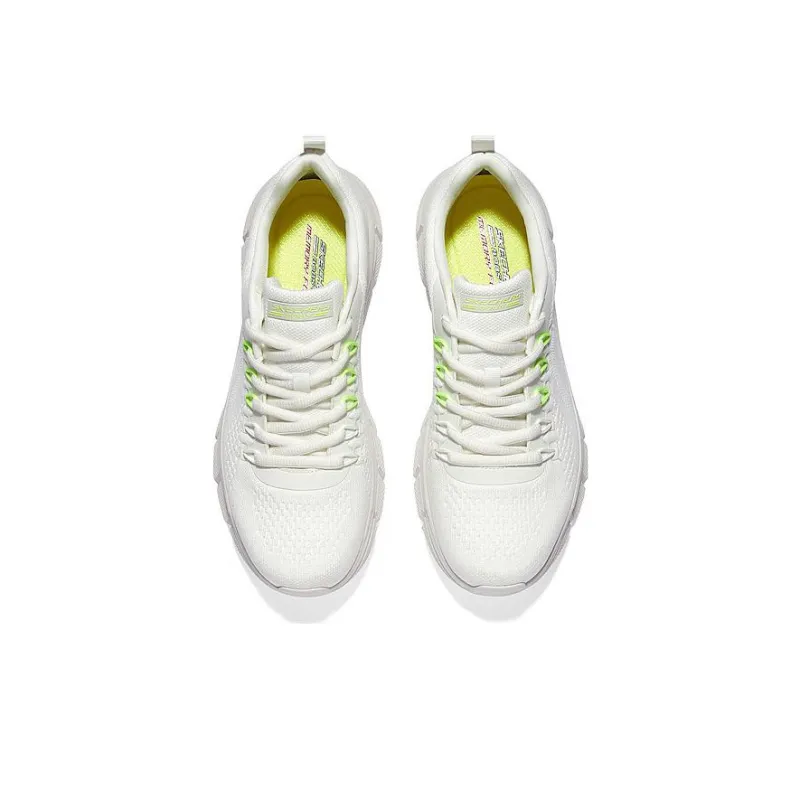 Skechers Bob's Cushioning Anti-Slip Wear-Resistant Lightweight Support Breathable Low-Top Casual Shoes Men's White-2