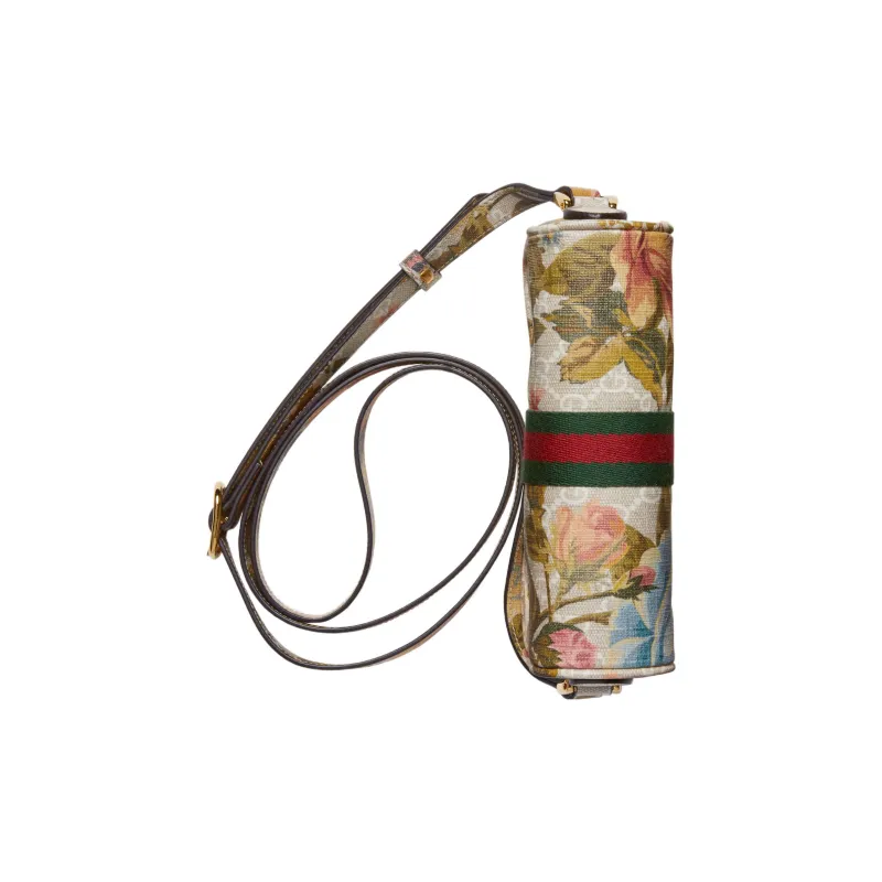 GUCCI Ophidia Canvas Bag Camera Bag Shoulder Bag Crossbody Bag Mini Women's Multicolor-6