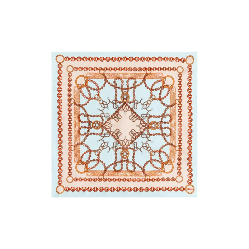 WENSLI Silk Scarves Women's-2