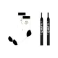 1 Pack Socks and 1 Pair of Shoelaces-Black