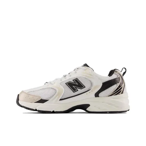 New Balance 530 White Light Gold Metallic