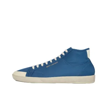 SAINT LAURENT Court Classic SL/39 Mid Top Sneakers