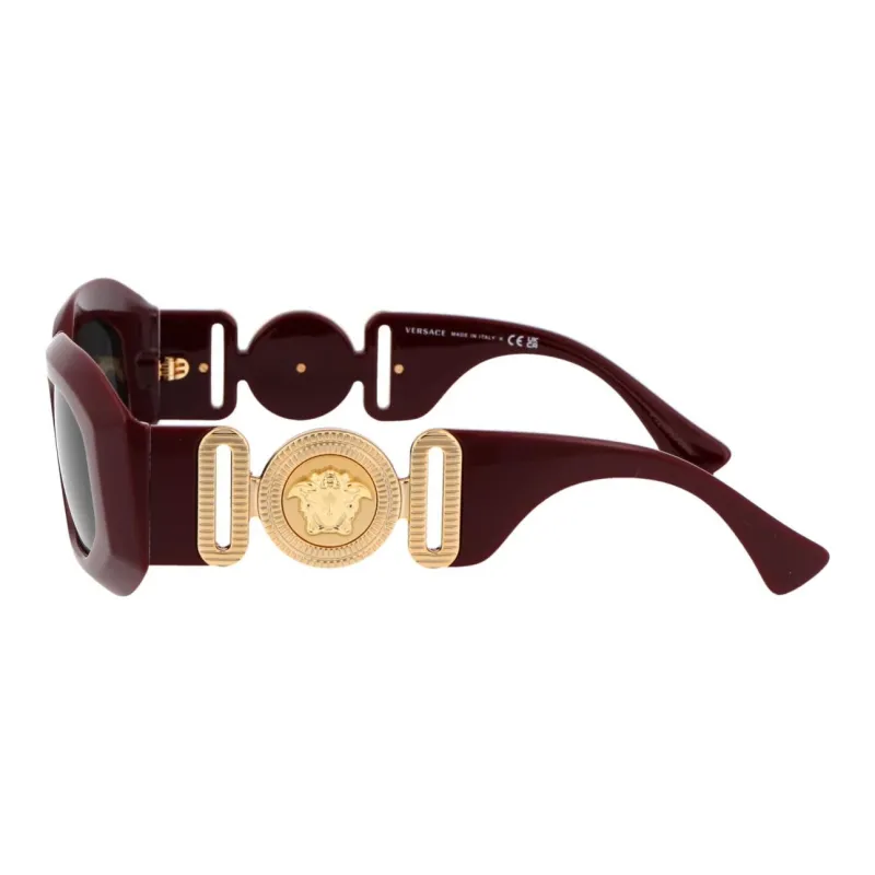 VERSACE Rectangular Frame Sunglasses-2