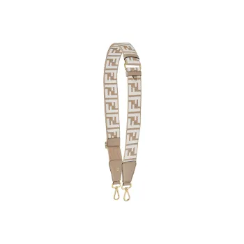 FENDI Polyester Shoulder Strap Bag Strap Bag Strap Women's Light Umber
