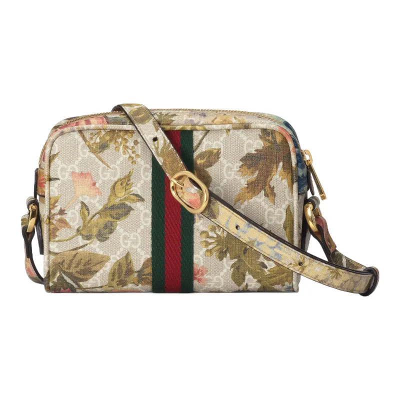 GUCCI Ophidia Canvas Bag Camera Bag Shoulder Bag Crossbody Bag Mini Women's Multicolor-2