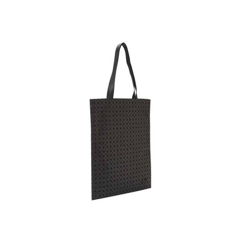 ISSEY MIYAKE Polyurethane Tote Bag Shopping Bag Handbag Shoulder Bag Regular Women's Black-1
