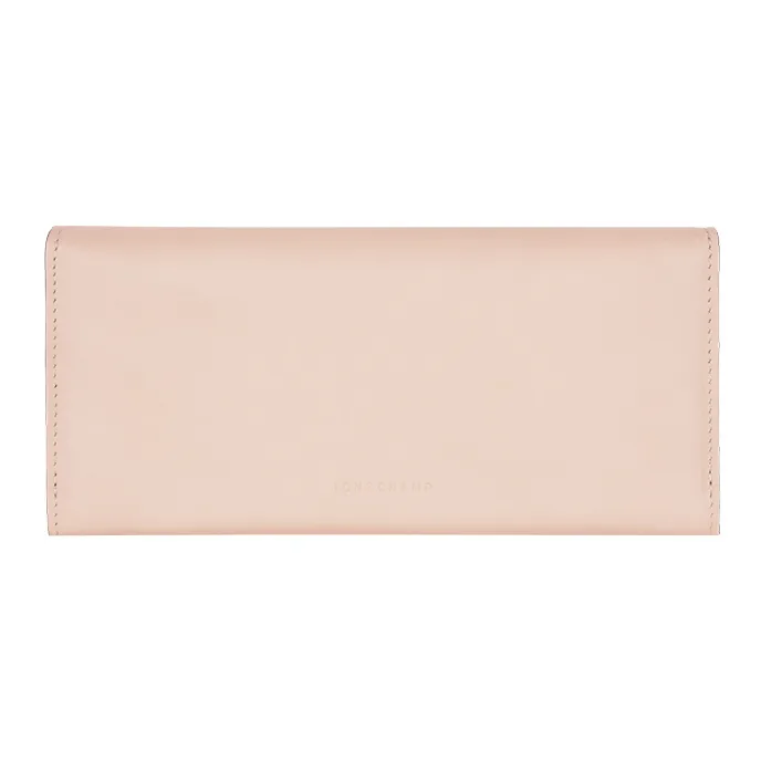 LONGCHAMP BOX-TROT Calfskin Wallet Women's Pink-1