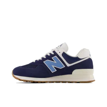 New Balance 574 Navy White Blue