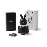 Cocoa Plastic Cup-Black Rabbit