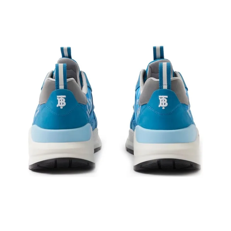 Burberry Sean Monogram Panelled Sneaker 'Tonal Blue'-4