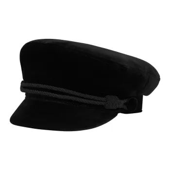 SAINT LAURENT Slip On Velvet Beret
