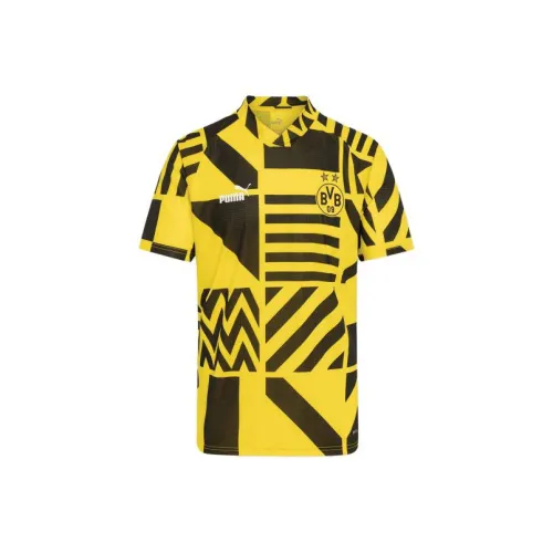 PUMA Borussia Dortmund '23 Soccer Soccer Jerseys Men Yellow