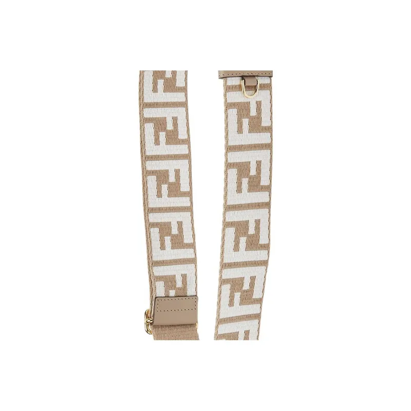 FENDI Polyester Shoulder Strap Bag Strap Bag Strap Women's Light Umber-1