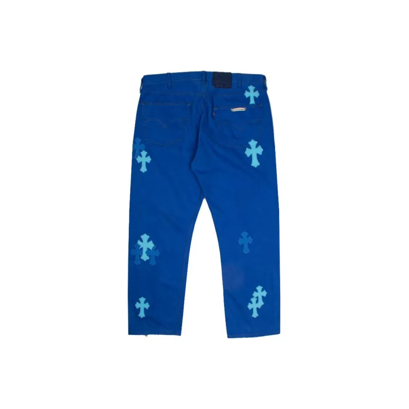 Chrome Hearts SS23 Jeans Men's Blue-1