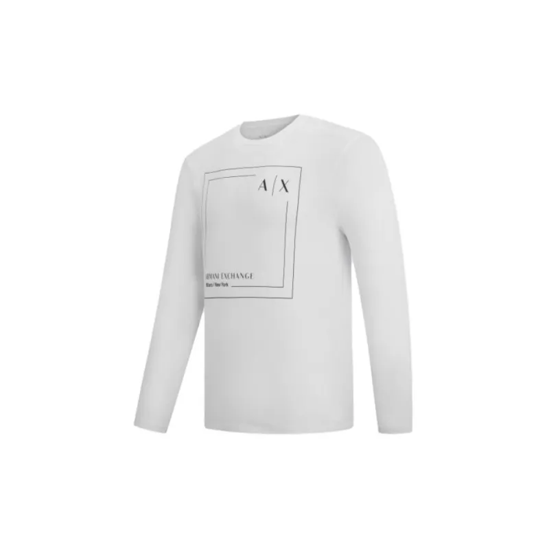 ARMANI EXCHANGE T Shirts Men White-2