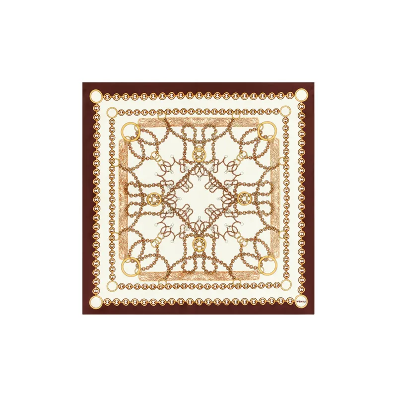 WENSLI Silk Scarves Women's-0