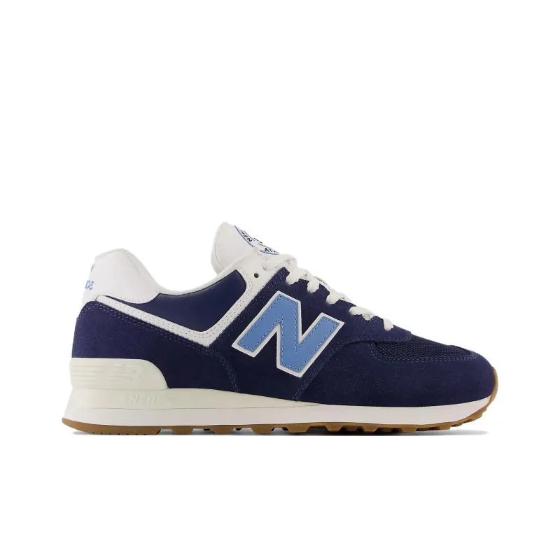 New Balance 574 Navy White Blue-1