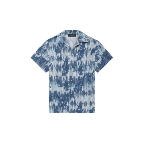 AMIRI Shirts Men Blue