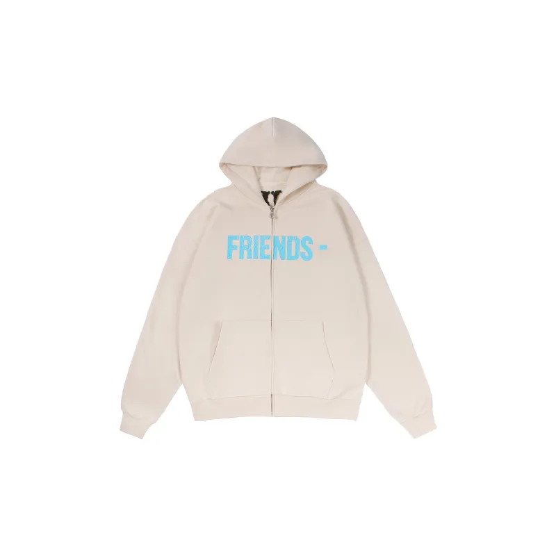 VLONE Sweatshirts Unisex Beige-1