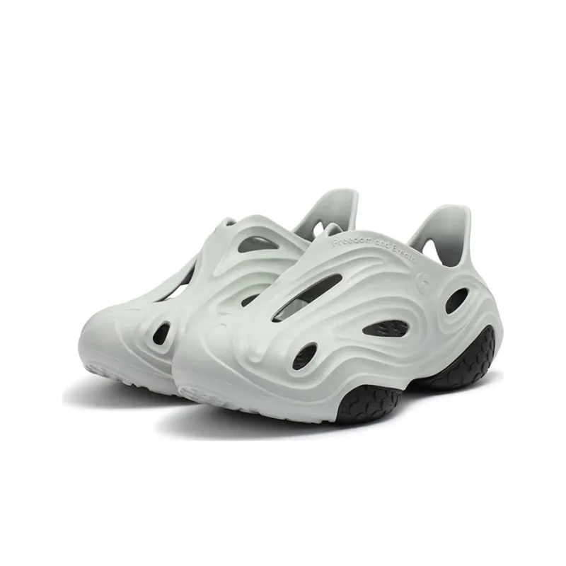 361° N40 Clog Sandal Unisex Concrete Gray-1